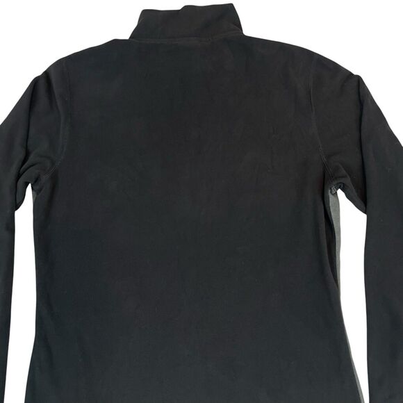 The North Face TKA 100 Pullover Women's M Black & Gray Fleece 1/4 Zip Mock Neck - Picture 9 of 16